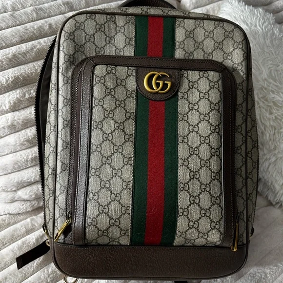 Gucci Ophidia GG
Medium canvas backpack' - Picture 6 of 16